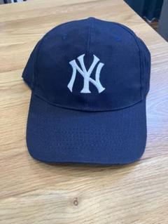ニューヨーク・ヤンキース ベースボールキャップ　ヴィンテージ古着90s ネイビー 90s～ KC N.Y.P.D ニューヨーク市警察 6パネルキャップ ベース