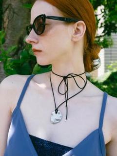 SYKIA×MAO Rope Barrette silver SYKIA×MAO Rope Barrette - Silver