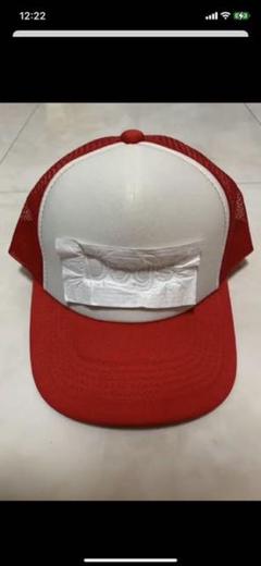 初期】 Dogs remake mesh cap red kohh