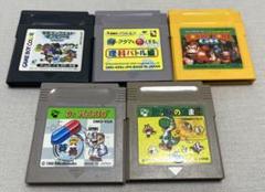 ✨動作確認済み✨ ゲームボーイソフト 5本セットまとめ売り