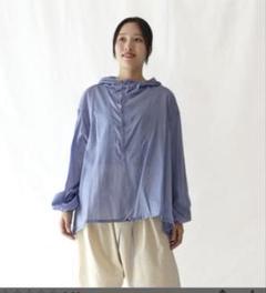 mizuiro ind ミズイロインド フーデッド シャツ