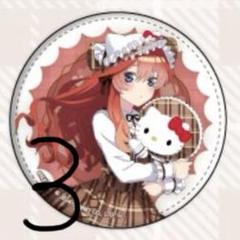 五等分の花嫁　サンリオコラボ　二乃×クロミ　缶バッジ　9点 五等分の花嫁 × サンリオ 5月27日より東京と大阪で期間限定