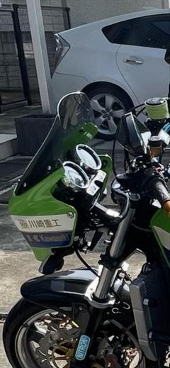 ヨシアキ様zrx1200r用フレームマウント