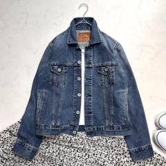 グランマママドーター デニムジャケット ヴィンテージ加工 サイズ2 グランマママドーター デニムジャケット ヴィンテージ加工 サイズ2