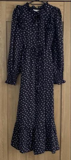 jumelle ジュメロ　ティニーブーケワンピース　ブラック　F