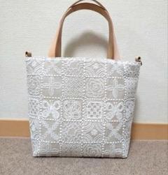 ミナペルホネン  ハンドメイド トートバッグ minäänim トートバッグ - minä perhonen