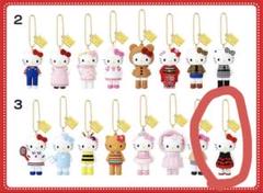 ハローキティ展 50周年 シークレットマスコットチャーム 全種セット 未開封 ハローキティ展 50周年 シークレットマスコットチャームA 着物