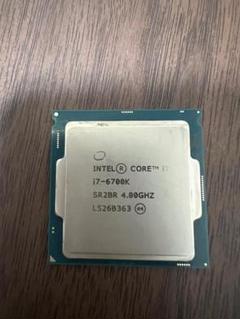 動作確認済み Intel Core i7 6700K 4.00Ghz SR2BR - メルカリ