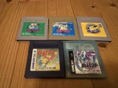 ポケットモンスター ゲームボーイソフト 5本セット
