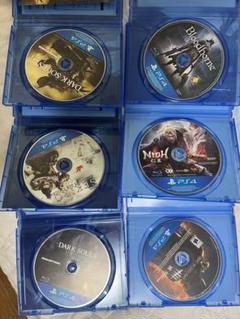 PS4 ゲームソフトセット　フロムソフトウェア ダクソ2除くシリーズ並びに仁王