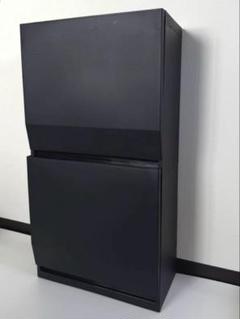 SOLOW ソロウ 分別ストッカー ゴミ箱 薄型 2段 45L