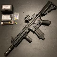 戦民思想 マルイHK416 DEVGRUサプレッサー対応 消音強化バッフル