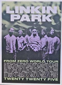 LINKIN PARK リンキンパーク ポスター リトグラフ Tour 2025のサムネイル