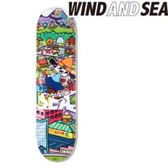 wind and sea×IT'S A LIVING デッキ IT'S A LIVING WIND AND SEA SKATEBOARD デッキ ｜スポーツ