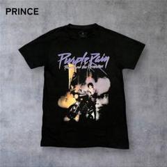 【1218】PRINCEPurpleRainバンドTシャツ黒Mビックシルエット