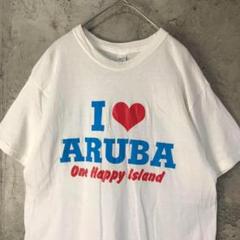 Z3058古着　Tシャツ ホワイト　バックプリント　90s Y2K