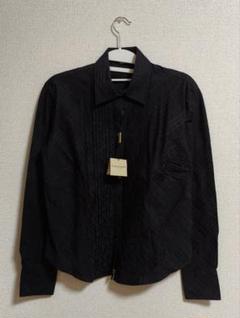 ★ 新品 BURBERRY バーバリー 長袖 シャツ 黒 ブラック レディース