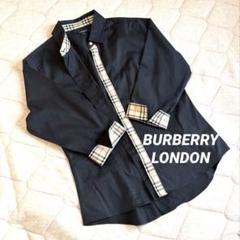 ⭐︎美品⭐︎BURBERRY LONDON 七分袖シャツ ノバチェック柄襟