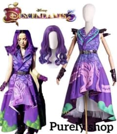 ディズニーディセンダント2 マル舞踏会衣装Dハロ仮装コスプレ