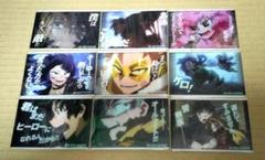 ヒロアカ メタルカード 9枚セット 緑谷 ホークス 蛙吹 耳郎 etc