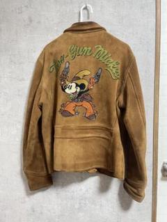 TWO GUN MICKEY ミッキーマウス ディアスキン スエードジャケット