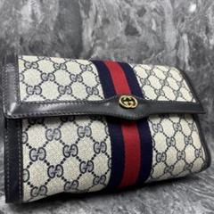 ✨極美品✨GUCCI シェリーライン クラッチバッグ GG ブラック レザー 楽天市場】オールドグッチ シェリーライン セカンドバッグの通販