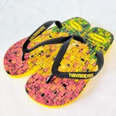 新品未使用 ハワイアナス havaianas ビーチサンダル リカルド・ネグロ