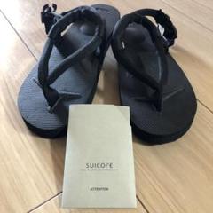 SUICOKE ブラック サンダル　未使用