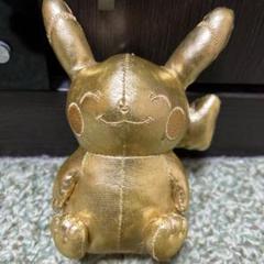 ビリケン ピカチュウ ぬいぐるみ ゴールド 大阪ポケモンセンター 限定 ビリケン ピカチュウ ゴールド