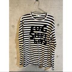 国内発送◆COMME des GARCONS SHIRT BOYS ロンT◆ギャルソン COMME des GARCONS SHIRT boys ロゴ ロンT グレー