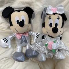 ミッキー ミニー ぬいぐるみ 結婚式 ウェディング未使用タグ無し