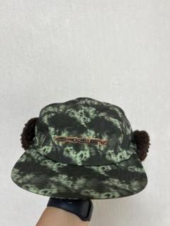 OAKLEY オークリーcap 迷彩グリーン 帽子 耳あて付き