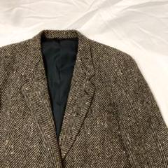 ビンテージ ツイード コート ジャケット オーバーサイズ