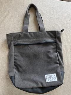 グレー キャンバス トートバッグのサムネイル