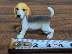 ビーグル犬 フィギュア 約7cm