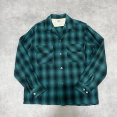 50s 60s ウール シャツ Pilgrim レーヨン ヴィンテージ 50s PILGRIM Vintage Wool Shirt DEAD STOCK オープンカ