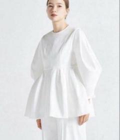 yori shirocon◾️コットンオーガンジードレスブラウス　ヨリ　シロコン shirocon】セーラーオーガンジーブラウス | all item| yori
