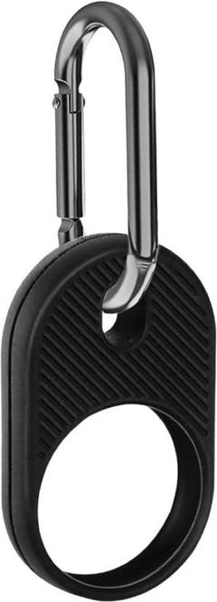 バンパーケース シリコン Airtags スマート トラッカー 車 ブラック