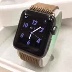 Apple Watch series2 ナイキ アップルウォッチ 38mm 黒