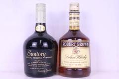 ケイ　オールド2本　ロバートブラウン ウイスキー飲み比べ】オールドボトルのロバートブラウンと現行品
