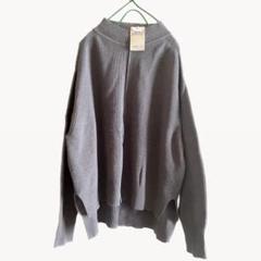 pual ce cin ピュアルセシン ハイネック ニット チャコールグレーのサムネイル