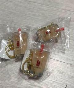 ゴンチャ キーホルダー ゴンチャ 立体 キーホルダー ミルクティー ノベルティ 貢茶