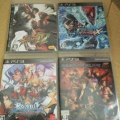 PS3ソフトDEAD OR ALIVE 5他格ゲー4本セットまとめ売り