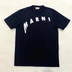 MARNI マルニ　ロゴプリント　クルーネック　Tシャツ　50
