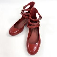 Vivienne Westwoodメリッサ　ラバーパンプス　赤　22.5cm