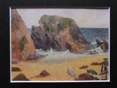 ポール・ゴーギャン、「VACHES AU BORD DE LA MER」 ポール・ゴーギャン、「VACHES AU BORD DE LA MER」