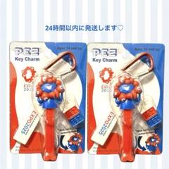 万博　ミャクミャク　PEZ キーチャーム　ガラビナ付