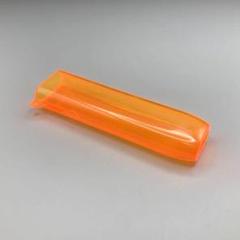 1アイコス イルマワン iluma one ケース カバー クリア オレンジ 透