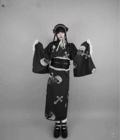DimMoire ディムモアール ディムモア浴衣セット BLACK REFLEM