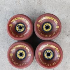 Hamboards ハムボード ウィール ベアリング付き　66mm 80a 4個 2025年最新】ハムボードの人気アイテム - メルカリ